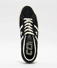 Converse One Star Academy Pro Black & Egret Skate Shoes