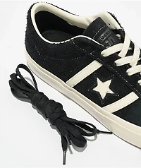Converse One Star Academy Pro Black & Egret Skate Shoes
