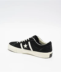 Converse One Star Academy Pro Black & Egret Skate Shoes
