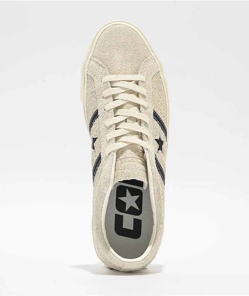 Converse One Star Academy Pro Egret & Black Skate Shoes