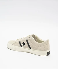 Converse One Star Academy Pro Egret & Black Skate Shoes