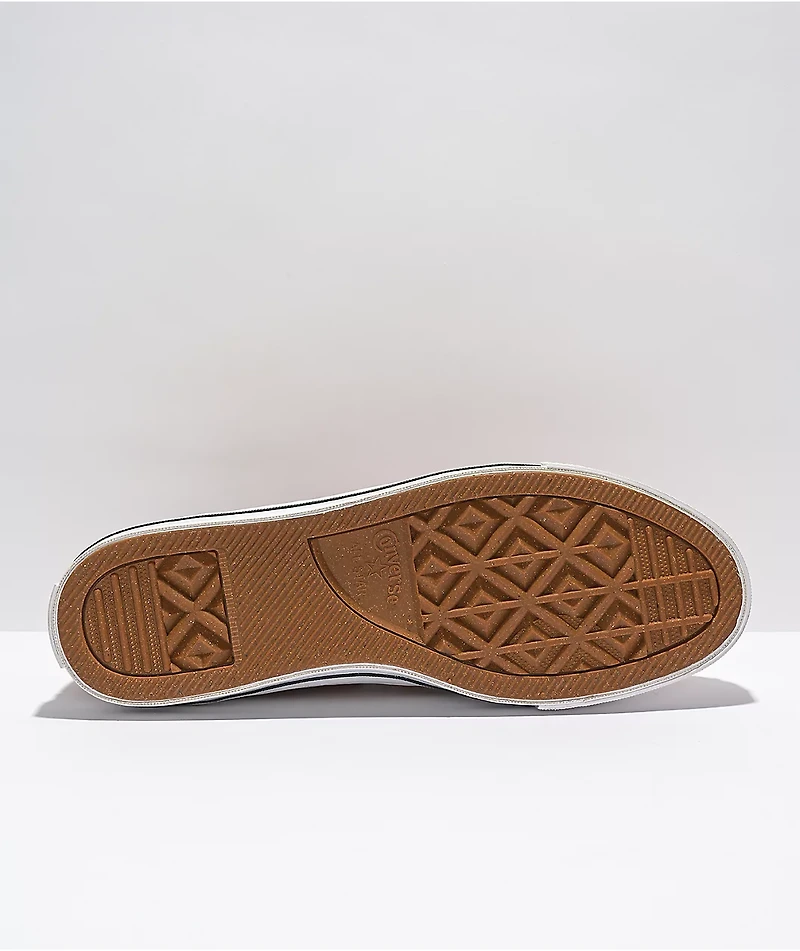 Converse One Star Pro Mineral Clay & White Suede Skate Shoes