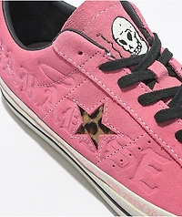 Converse One Star Pro Sean Pablo Pink Suede Skate Shoes