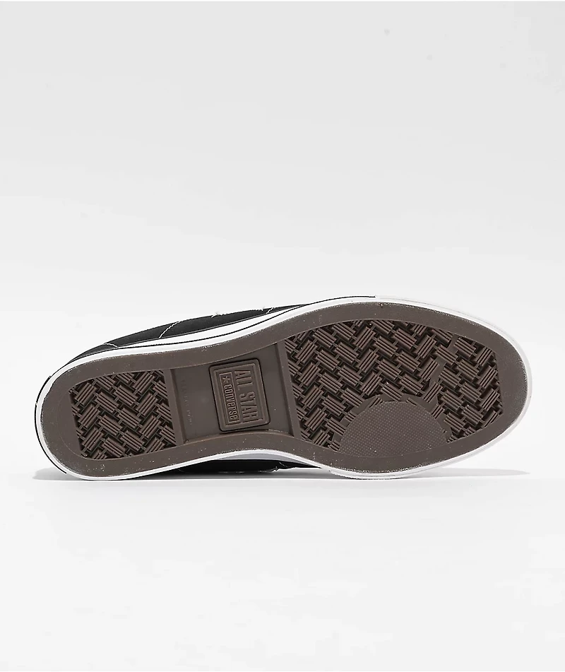 Converse One Star Puffed Black & White Skate Shoes