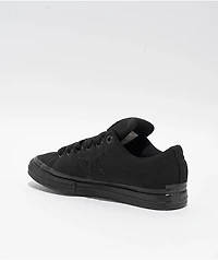 Converse One Star Puffed Black Skate Shoes