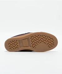 Converse One Star Puffed Bloodstone, Black, & Gum Skate Shoes