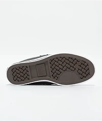 Converse One Star Puffed Dark Matter, Black, & White Skate Shoes