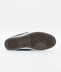 Converse One Star Puffed Obsidian, Black, & White Skate Shoes