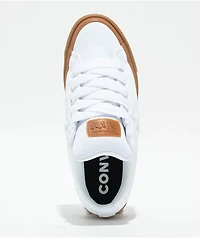 Converse One Star Puffed White & Gum Skate Shoes