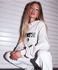 Converse Oversized Vintage White Hoodie