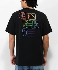 Converse Pride Deconstructed Black T-Shirt