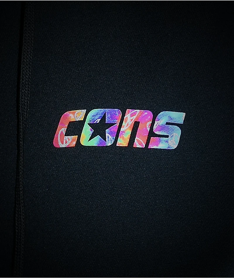 Converse Psychedelic Peace Black Hoodie