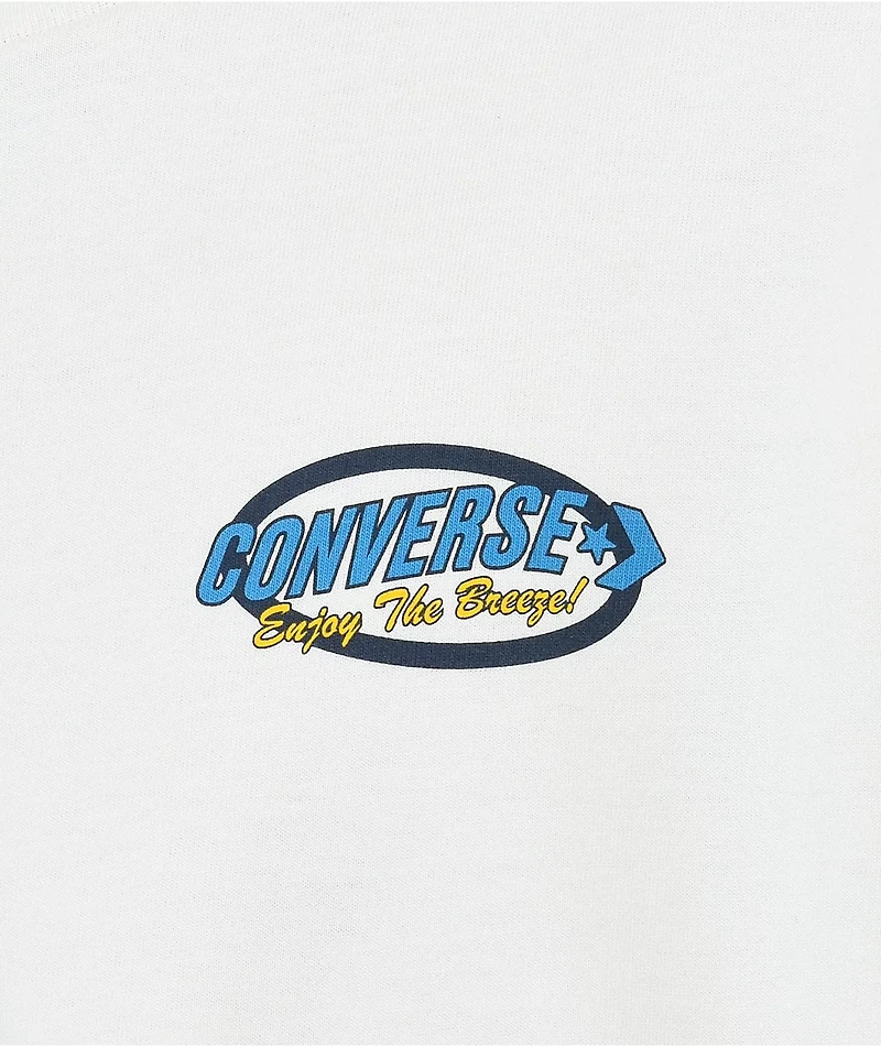 Converse Retro Sailboat White T-Shirt