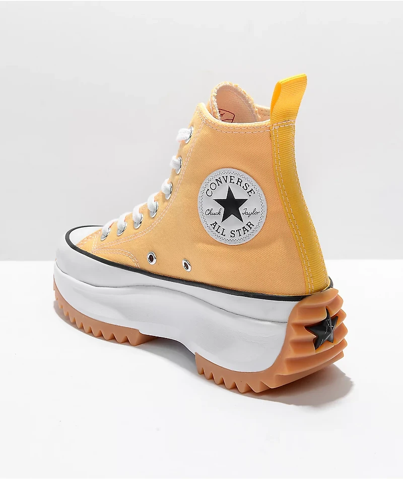 Converse Run Star Hike Citron Zest High Top Shoes