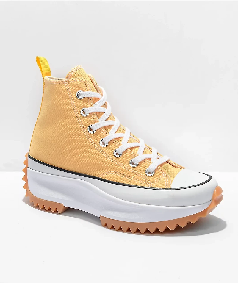 Converse Run Star Hike Citron Zest High Top Shoes