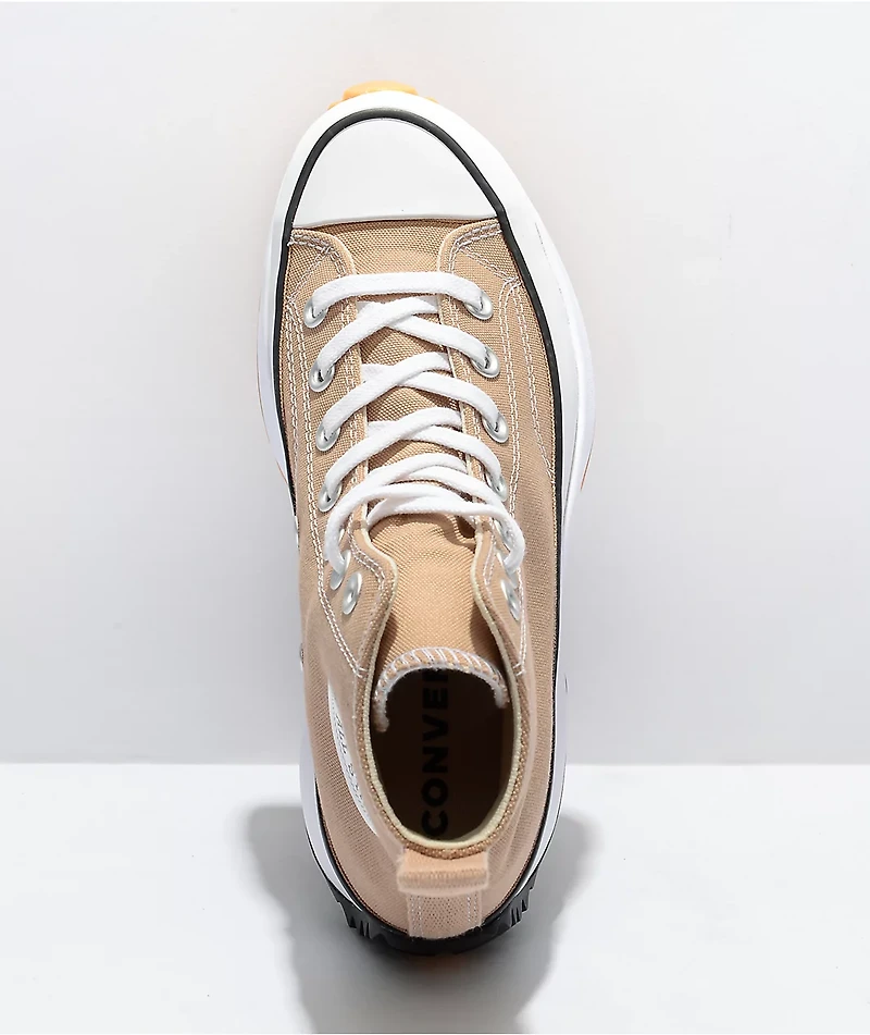 Converse Run Star Hike Hemp Brown High Top Shoes