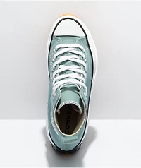 Converse Run Star Hike Jade Green High Top Shoes