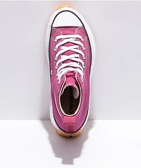 Converse Run Star Hike Midnight Hibiscus High Top Shoes