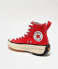 Converse Run Star Hike Sketch Red & Black High Top Shoes