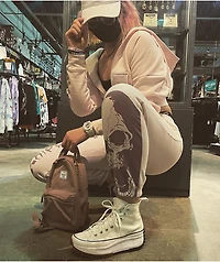 Converse Run Star Hike White High Top Shoes