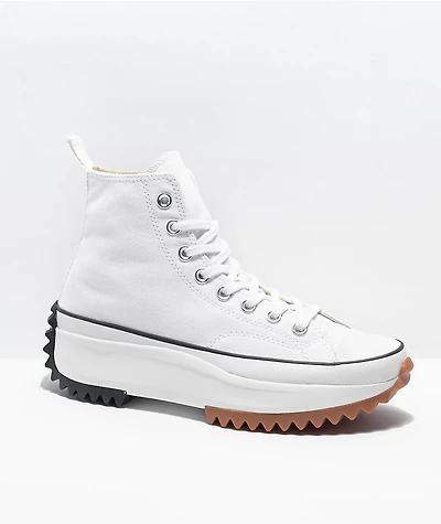 Converse Run Star Hike White High Top Shoes