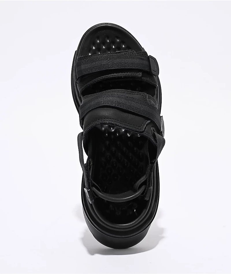 Converse Run Star Utility Black Platform Sandals