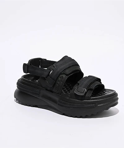 Converse Run Star Utility Black Platform Sandals