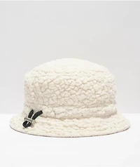 Converse Sherpa White Bucket Hat