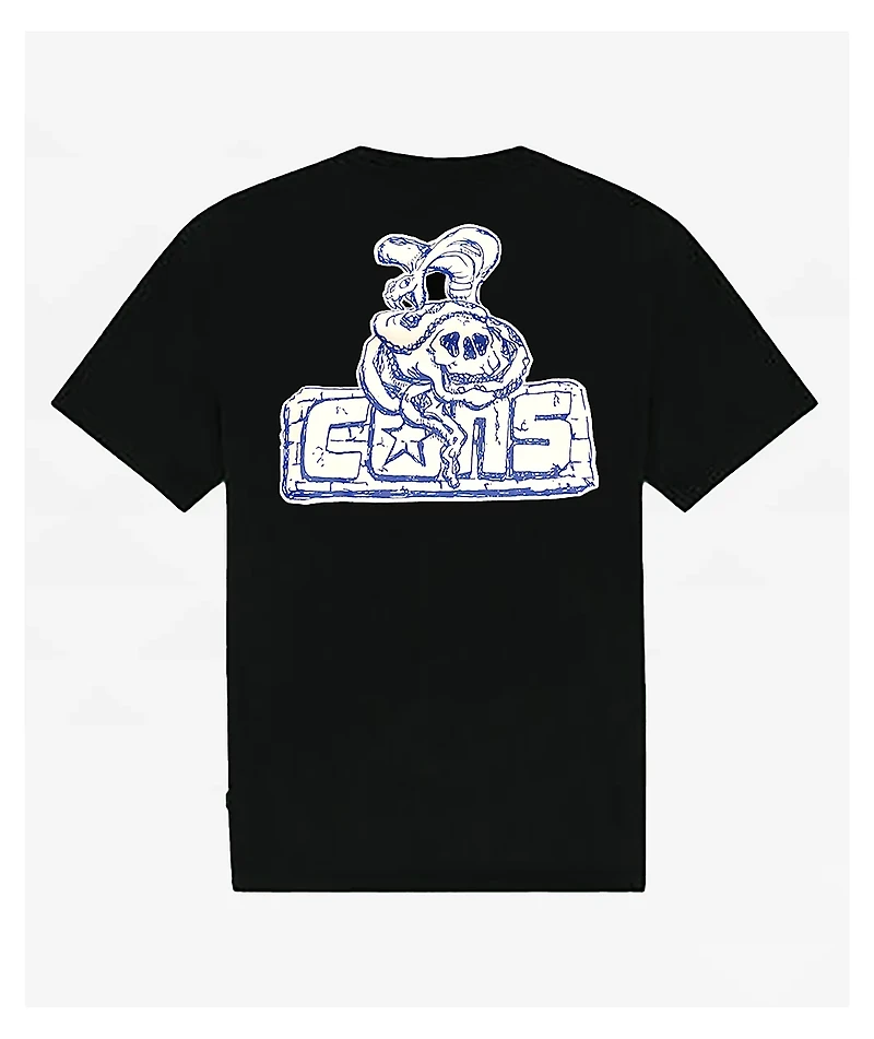 Converse Snake & Skull Black T-Shirt