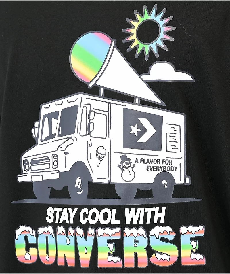 Converse Snow Cone Black T-Shirt