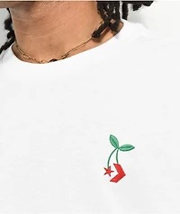 Converse Star Chevron Cherry White T-Shirt