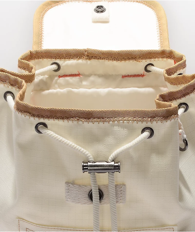 Converse White Mini Rucksack