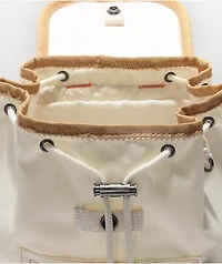 Converse White Mini Rucksack