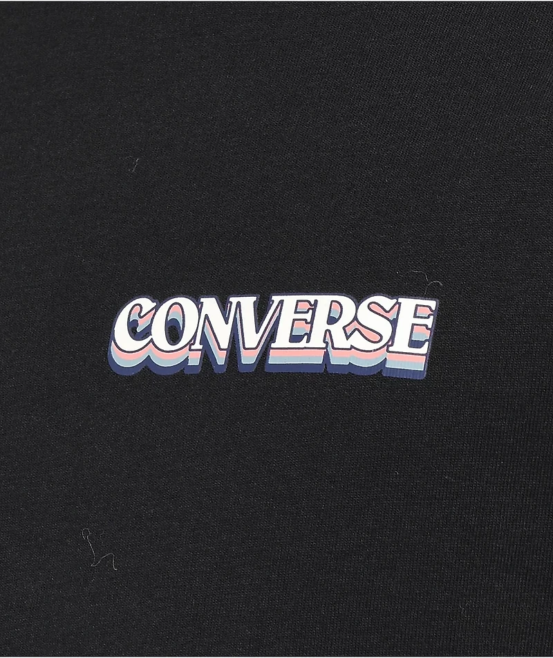 Converse Winter Chill Black Long Sleeve T-Shirt