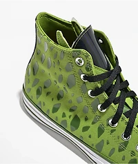 Converse x Dragon Ball Z Cell Chuck Taylor All Star Green & White High Top Shoes