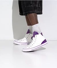Converse x Dragon Ball Z Freiza Chuck Taylor All Star White & Purple High Top Shoes