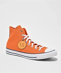 Converse x Dragon Ball Z Goku Chuck Taylor All Star Orange & White High Top Shoes