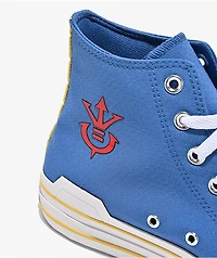 Converse x Dragon Ball Z Vegeta Chuck Taylor All Star Blue & White High Top Shoes