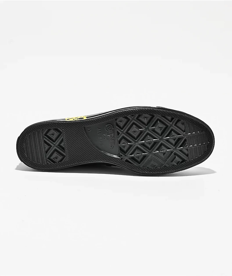 Converse x EDGLRD Chuck 70 Hi Black & Yellow Shoes