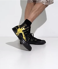 Converse x EDGLRD Chuck 70 Hi Black & Yellow Shoes