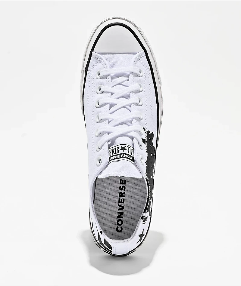 Converse x EDGLRD Chuck 70 Lo Ox White & Black Shoes