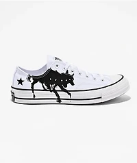 Converse x EDGLRD Chuck 70 Lo Ox White & Black Shoes