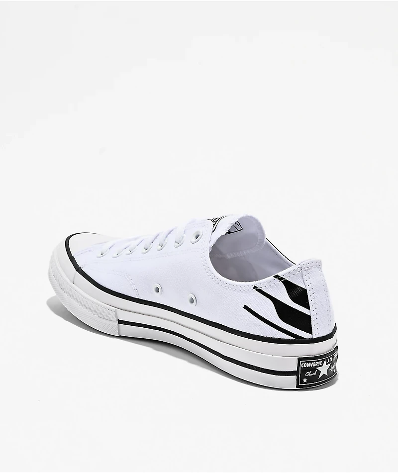 Converse x EDGLRD Chuck 70 Lo Ox White & Black Shoes
