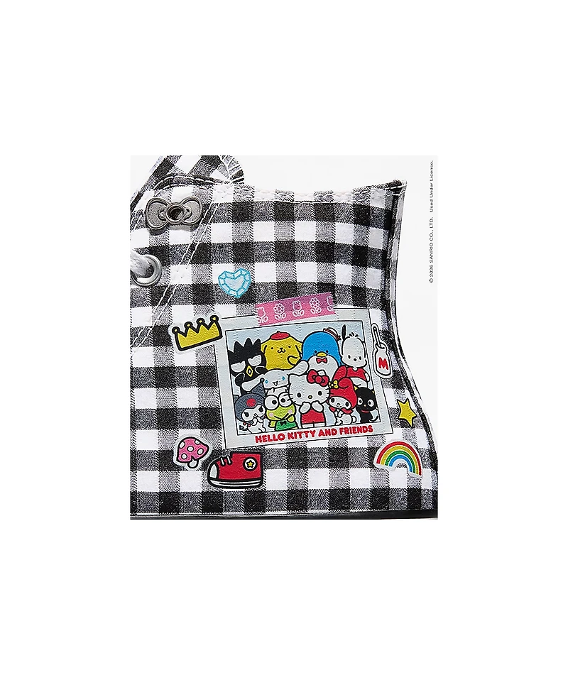 Converse x Hello Kitty & Friends Chuck Taylor All Star Black & White High Top Shoes