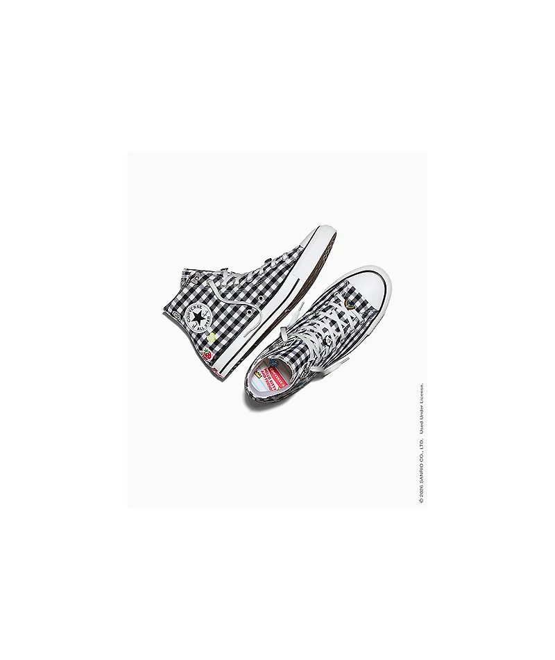 Converse x Hello Kitty & Friends Chuck Taylor All Star Black & White High Top Shoes