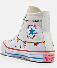 Converse x Hello Kitty & Friends Chuck Taylor All Star White & Red High Top Shoes