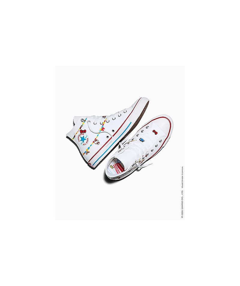 Converse x Hello Kitty & Friends Chuck Taylor All Star White & Red High Top Shoes