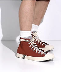 Converse x Naruto Chuck Taylor All Star Gaara Ritual Red & Natural Ivory High Top Shoes