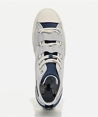 Converse x Naruto Chuck Taylor All Star Kakashi Barely Grey & Dark Waters High Top Shoes