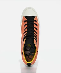 Converse x Naruto Chuck Taylor All Star Pale Magma & Black High Top Shoes